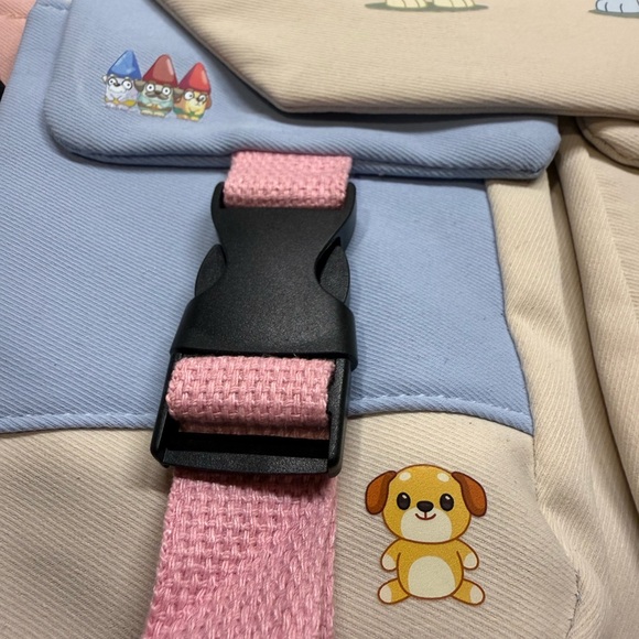 Bluey Bingo Queen Design Backpack High Capacity  Waterproof  3 front pocket - Picture 4 of 15